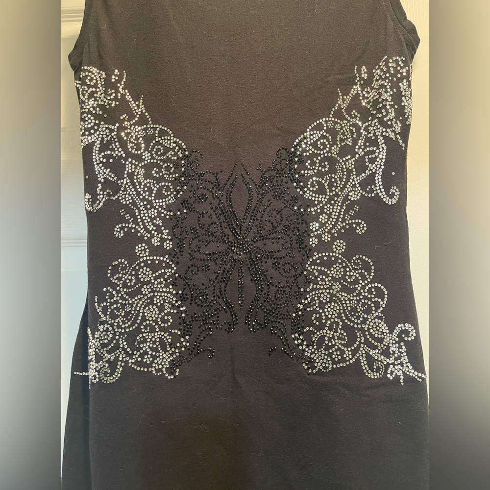 Royal Underground Embellished Stretchy Rhinestone Dress